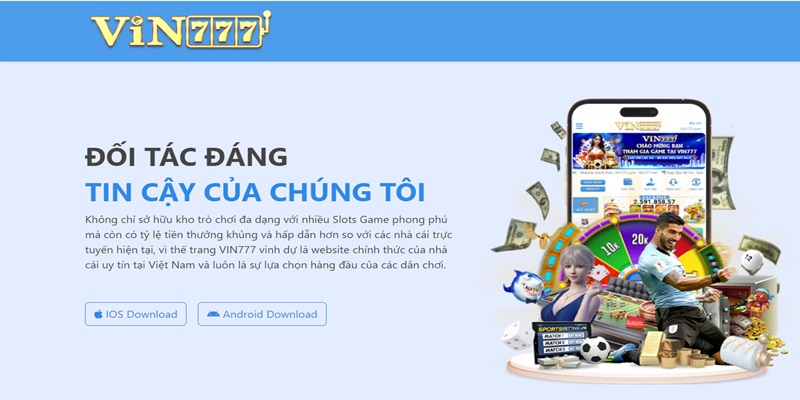 Hướng dẫn thực hiện tải app Vin777 cho điện thoại hệ Android